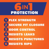 Hefty Ultra Strong 13 Gallon Trash Bags, 80 Bags