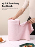 Microfiber Cleaning Cloth Roll -75 Pack
