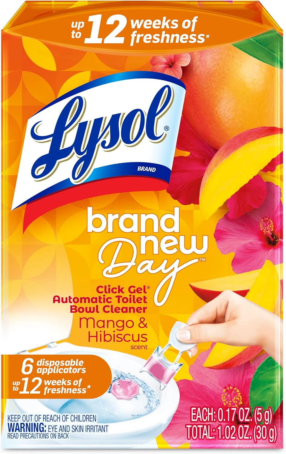 Lysol Click Gel Toilet Bowl Cleaner