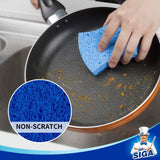 MR.SIGA Non-Scratch Cellulose Scrub Sponge 12 Pack