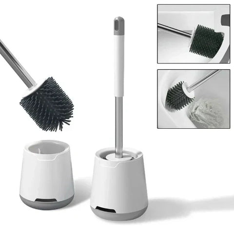 Soft Silicone Bristle Toilet Brush